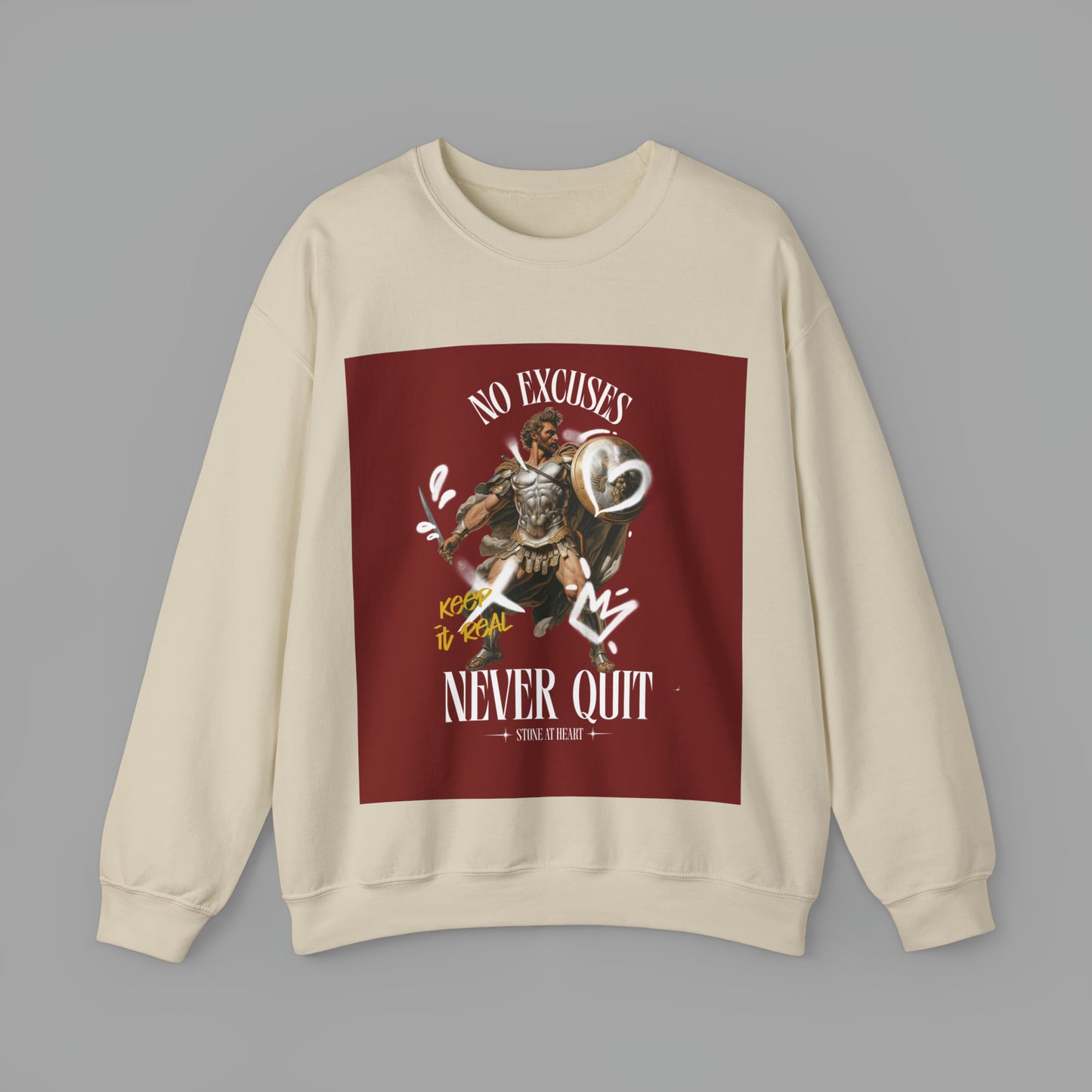 NEVER QUIT Pullover